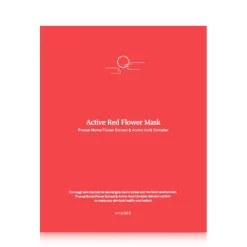 Active Red Flower Mask