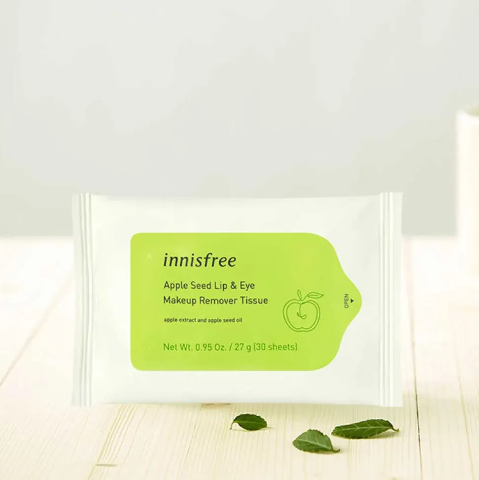 Apple Seed Lip and Eye Remover Tissue