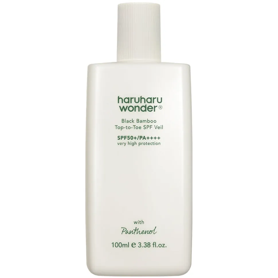 Black Bamboo Top-to-Toe SPF Veil