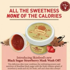 Black Sugar Strawberry Mask Wash Off