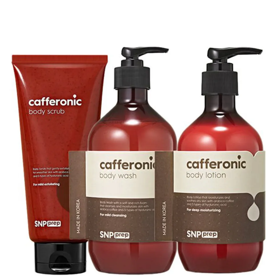 Cafferonic Body Care Set