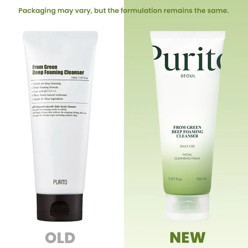 From Green Deep Foaming Cleanser