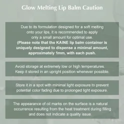 Glow Melting Lip Balm