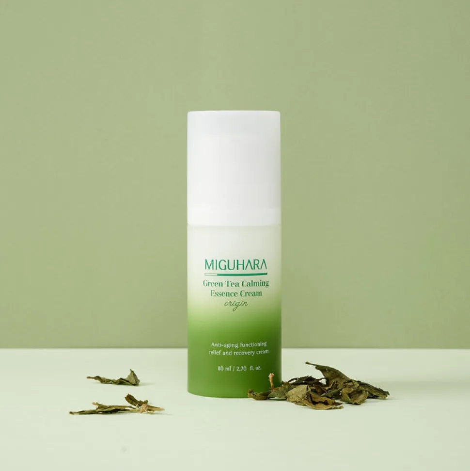 Green Tea Calming Essence Cream Origin