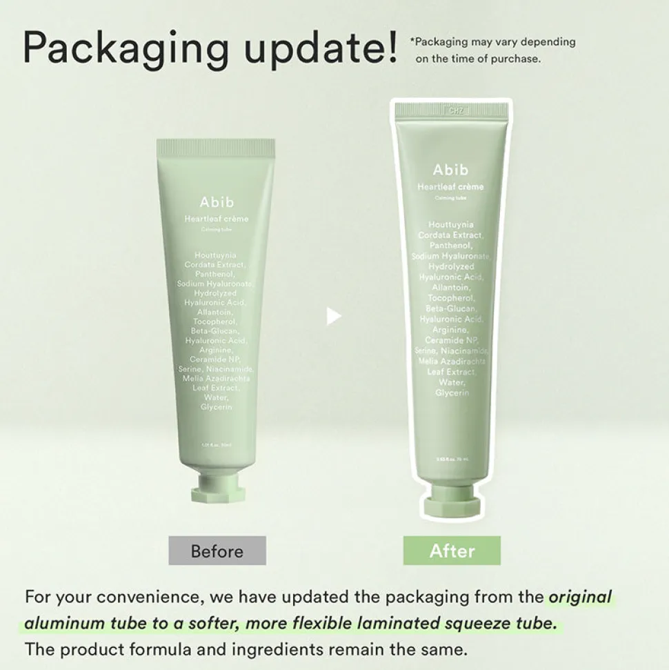 Heartleaf Creme Calming Tube
