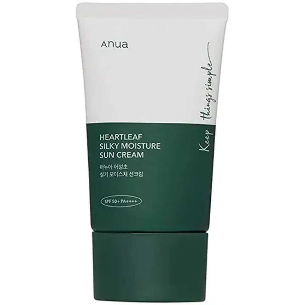 Heartleaf Silky Moisture Sun Cream