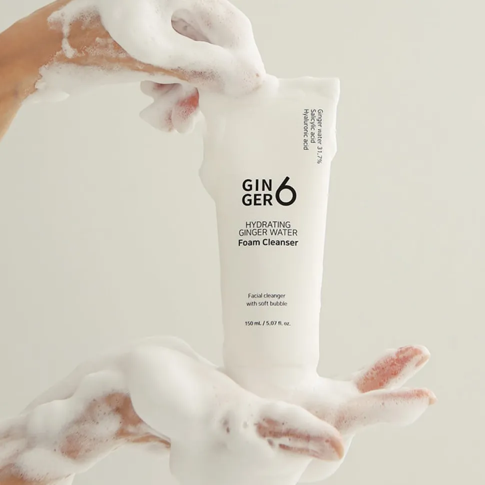 Hydrating Ginger Water Foam Cleanser
