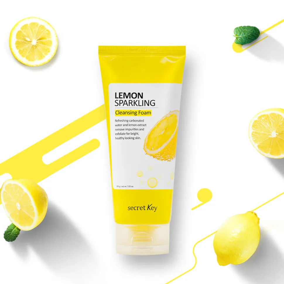 Lemon Sparkling Cleansing Foam