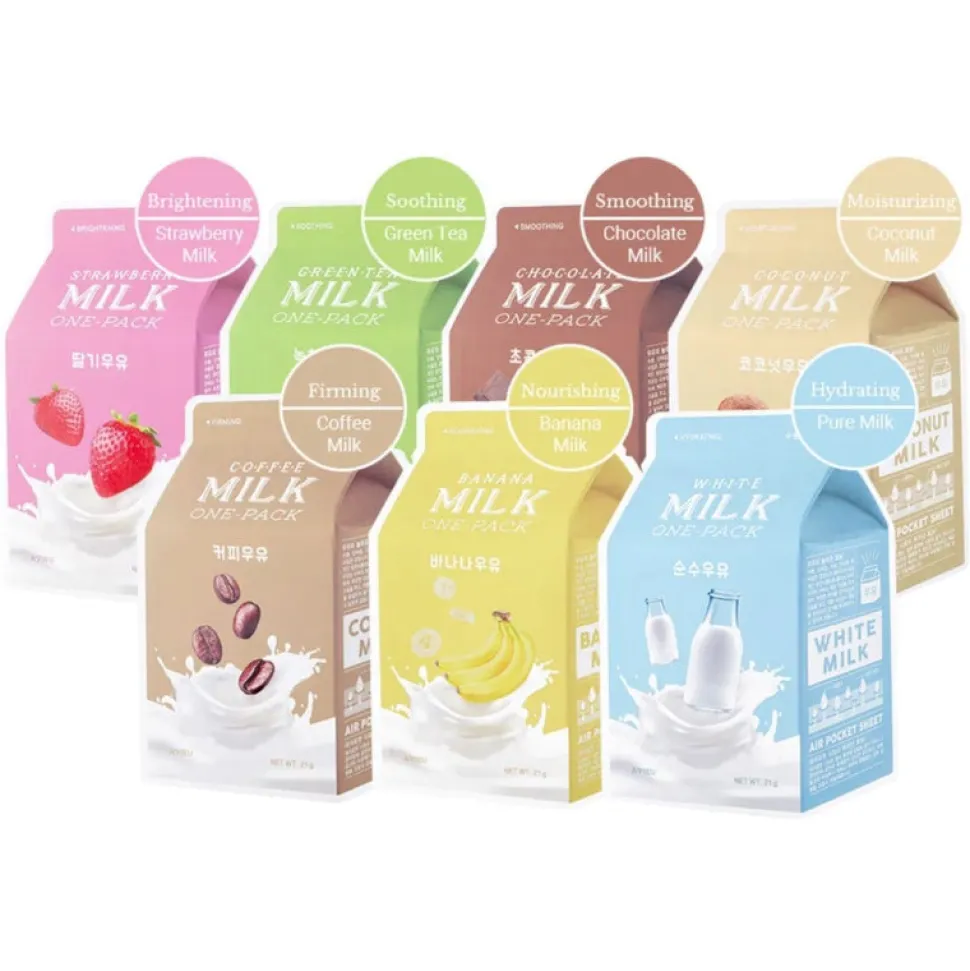 Milk One Pack #Greentea Milk