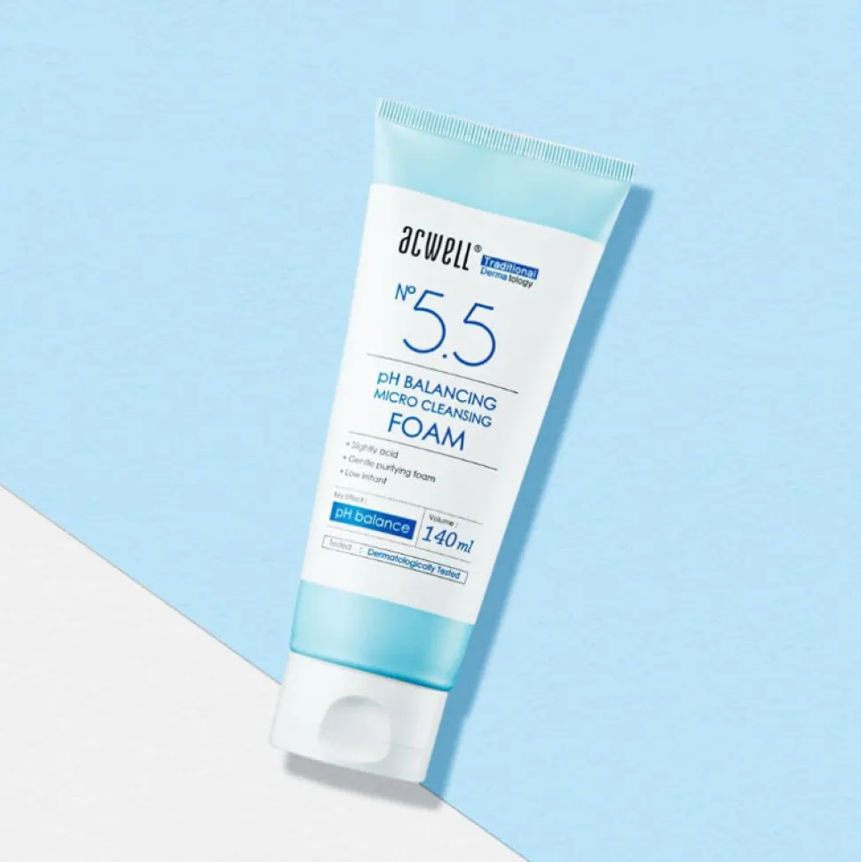 No 5.5 pH Balancing micro cleansing foam