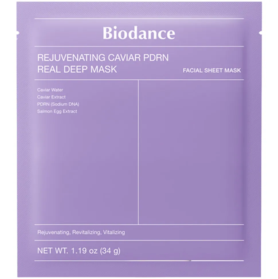 Rejuvenating Caviar PDRN Real Deep Mask