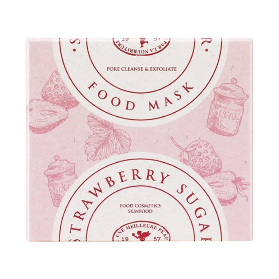 Strawberry Sugar Food Mask