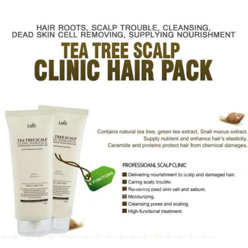 Tea Tree Scalp Clinic Hair Pack