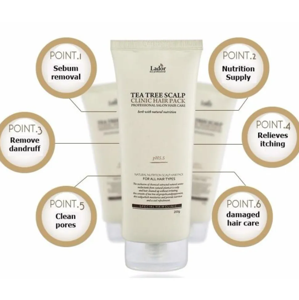 Tea Tree Scalp Clinic Hair Pack
